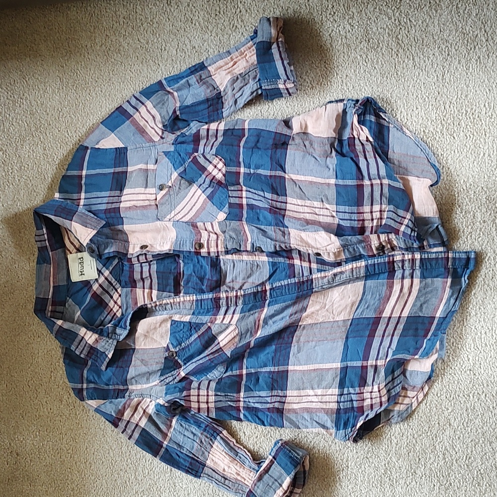 Flannel shirt MUDD Juniors Large